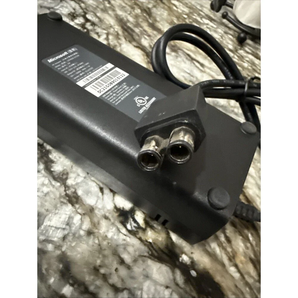 Genuine Microsoft XBOX 360 SLIM AC Power Adapter (CPA09-010A) Brick Only